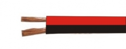 Kabel repro dvojlinka černočervená