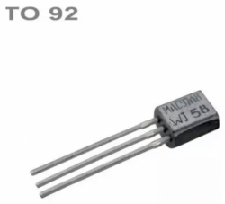 Transistor 2N5401  PNP, 150V, O,6A, 0,6W
