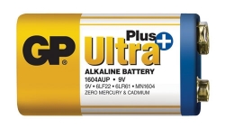 Baterie 6F22 (9V) alkalická GP Ultra Plus Alkaline 9V