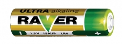Baterie AA (R6) alkalická RAVER 
