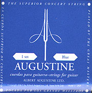 Nylonové struny AUGUSTINE CLASSIC BLUE - tvrdé