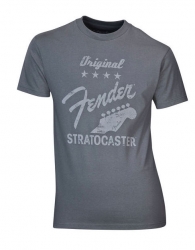 TrikoFender T-Shirt "Stratocaster" Grey