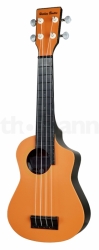 Sopránové ukulele Harley Benton PolyUke Orange