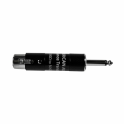  Redukce-Direct box,  redukce XLR-Jack 6,3mm,  American Audio 