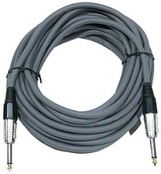 Repro kabel 2 x 1,5mm Jack 6,3mm - Jack 6,3mm Hi Flex