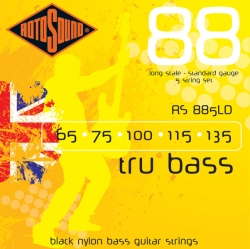 Rotosound RS885LD Black Nylon