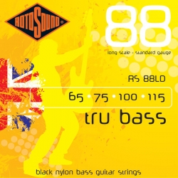 Rotosound RS88LD Black Nylon 