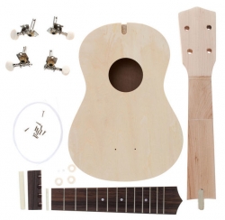 Stavebnice Harley Benton Ukulele sopran DIY-Kit