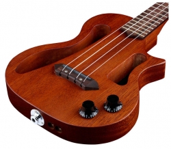 Elektrické koncertní ukulele Harley Benton ElUke-50C NT