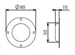 Miska Adam Hall 4905  bez otvoru