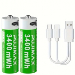 Nabíjecí baterie AA 3400mWh, sada