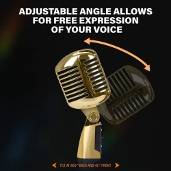 Mikrofon ELVIS   GM 55 - zlatý