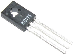 Transistor KD 135 N, KD 136 P,, 45V, 1,5A, 12,5W