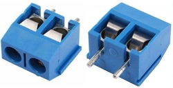 Svorkovnice na šroubky do DPS, rozteč 5 mm