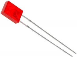 LED dioda 2,5x5mm, 2 mA