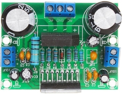 Sestavený modul zesilovače 100W s TDA7293+izolační podložka