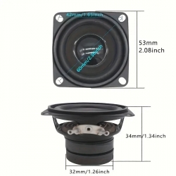 Miniaturní reproduktor 5,08 cm sada 2 ks