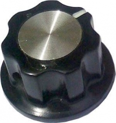 Přístrojový knoflík MF-A01,2,3,4  hřídel 6 mm