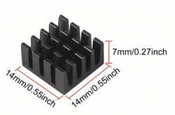 Chladič 14x14x7mm - 