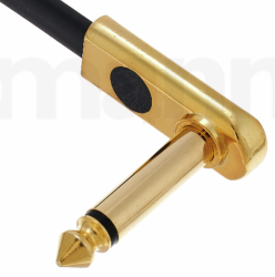 Harley Benton Pro-xx Gold Flat Patch Cable