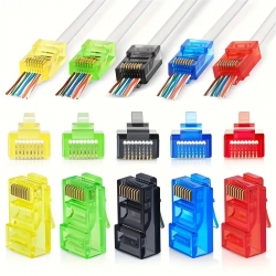Konektor RJ45 barevný sada 10 ks