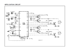 TDA7250 nf budič pro stereo zesilovač DIL20