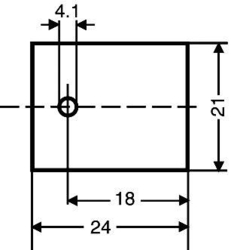 Slídová izolační podložka TO218, Multiwatt15