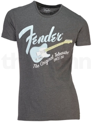 Triko Fender T-Shirt  Telecaster  Grey 