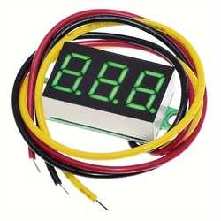 Digitální voltmetr 0-100 V 