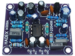 Předzesilovač pro magnetodynamickou přenosku, stereo v.2 STAVEBNICE