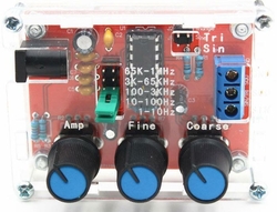 Signální generátor sinus, delta a obdélník 1Hz-1MHz s XR2206