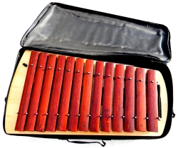 Profesionální xylofon s dřevěnými kameny
