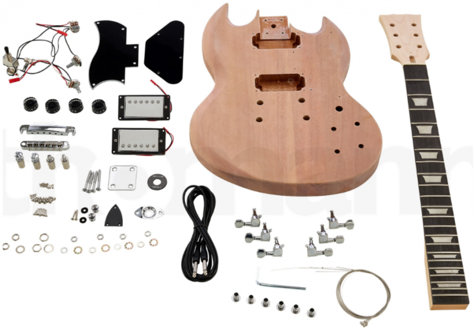 Комплект электрогитары. Harley Benton SG Kit. Harley Benton DC Kit. Kit набор электрогитара Harley Benton. T-Style Harley Benton Electric Guitar Kit.